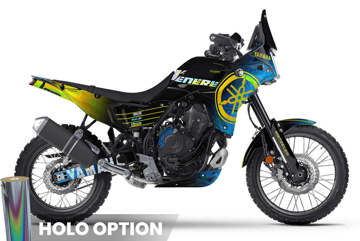 YAMAHA TENERE 700 Full Graphics Kit | Sahara Edition
