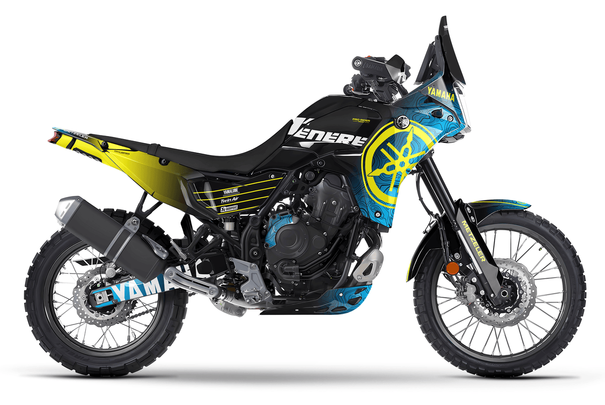 YAMAHA TENERE 700 Full Graphics Kit | Sahara Edition