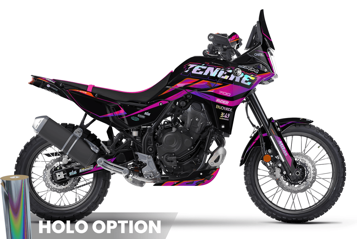 YAMAHA TENERE 700 Full Graphics Kit | Pink Dreams