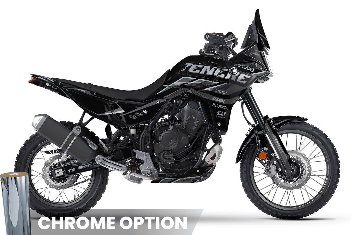 YAMAHA TENERE 700 Full Graphics Kit | Black Dreams
