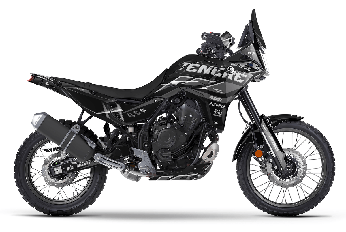 YAMAHA TENERE 700 Full Graphics Kit | Black Dreams