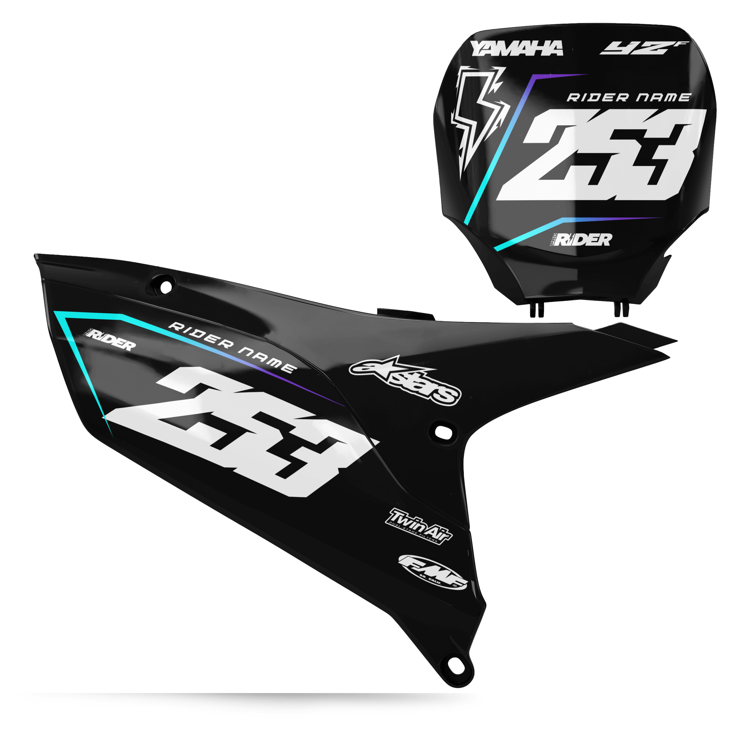 YAMAHA Custom Number Plates | ACCURACY