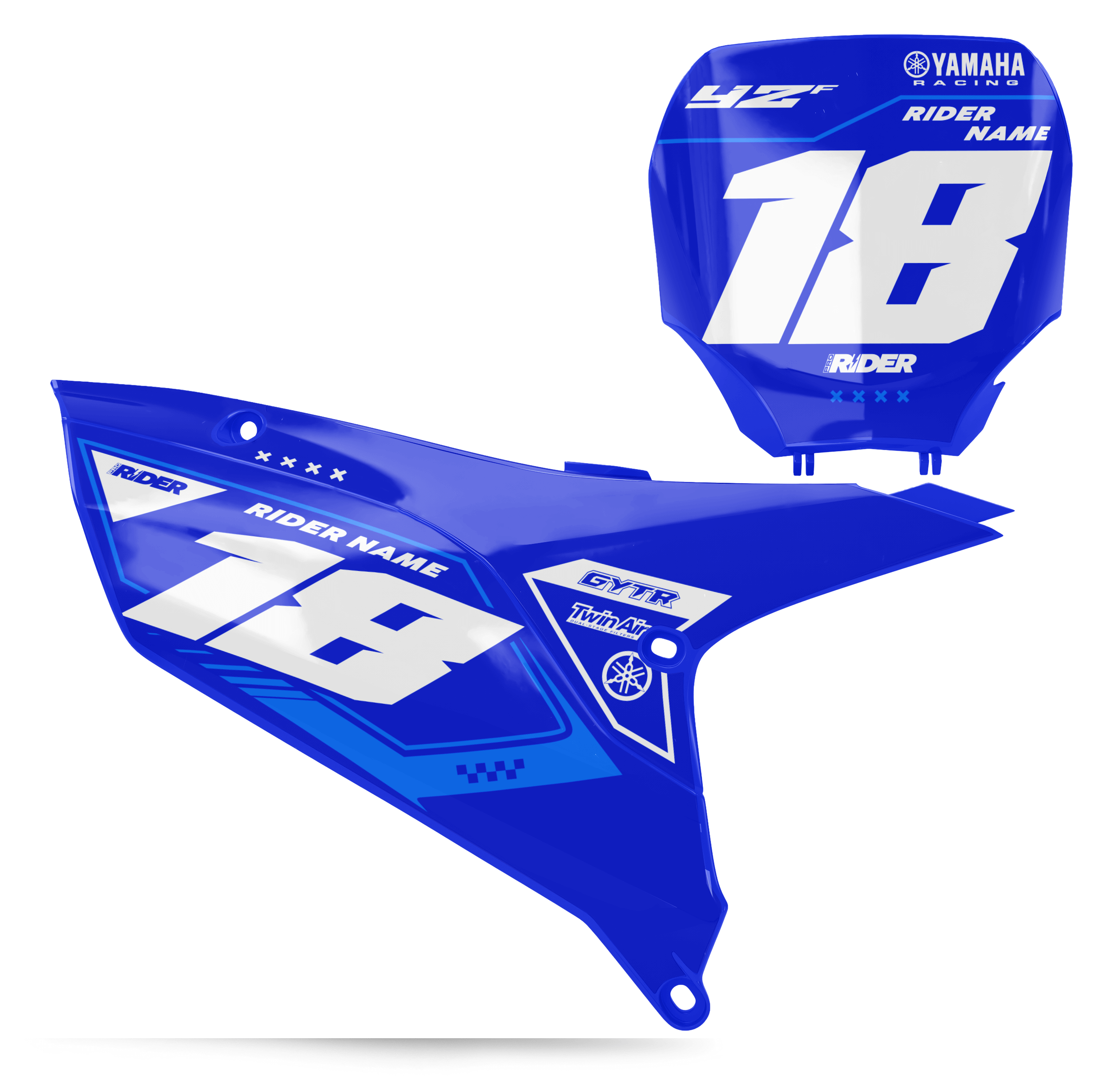 YAMAHA Custom Number Plates | FEARLESS