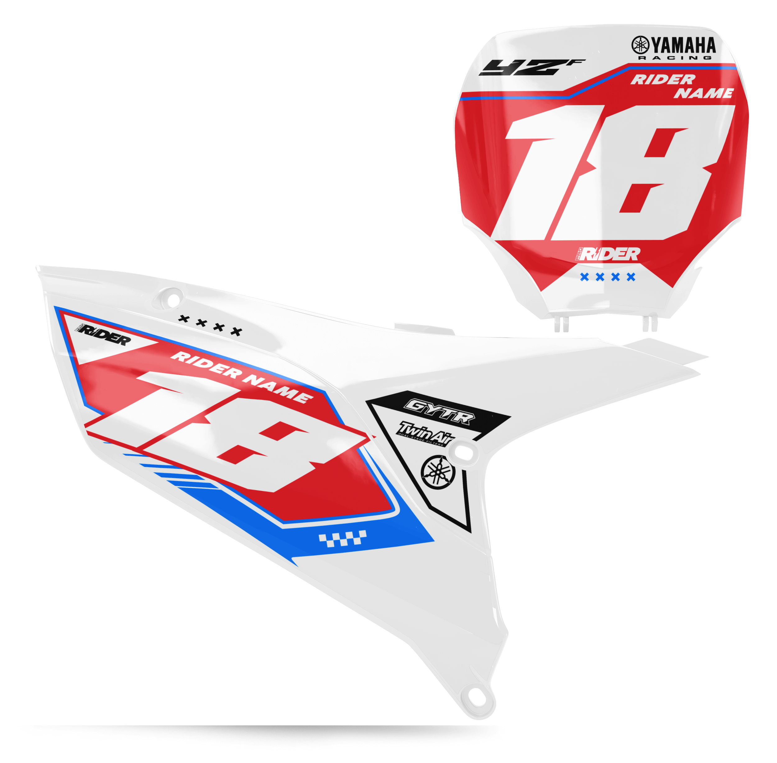 YAMAHA Custom Number Plates | RAW