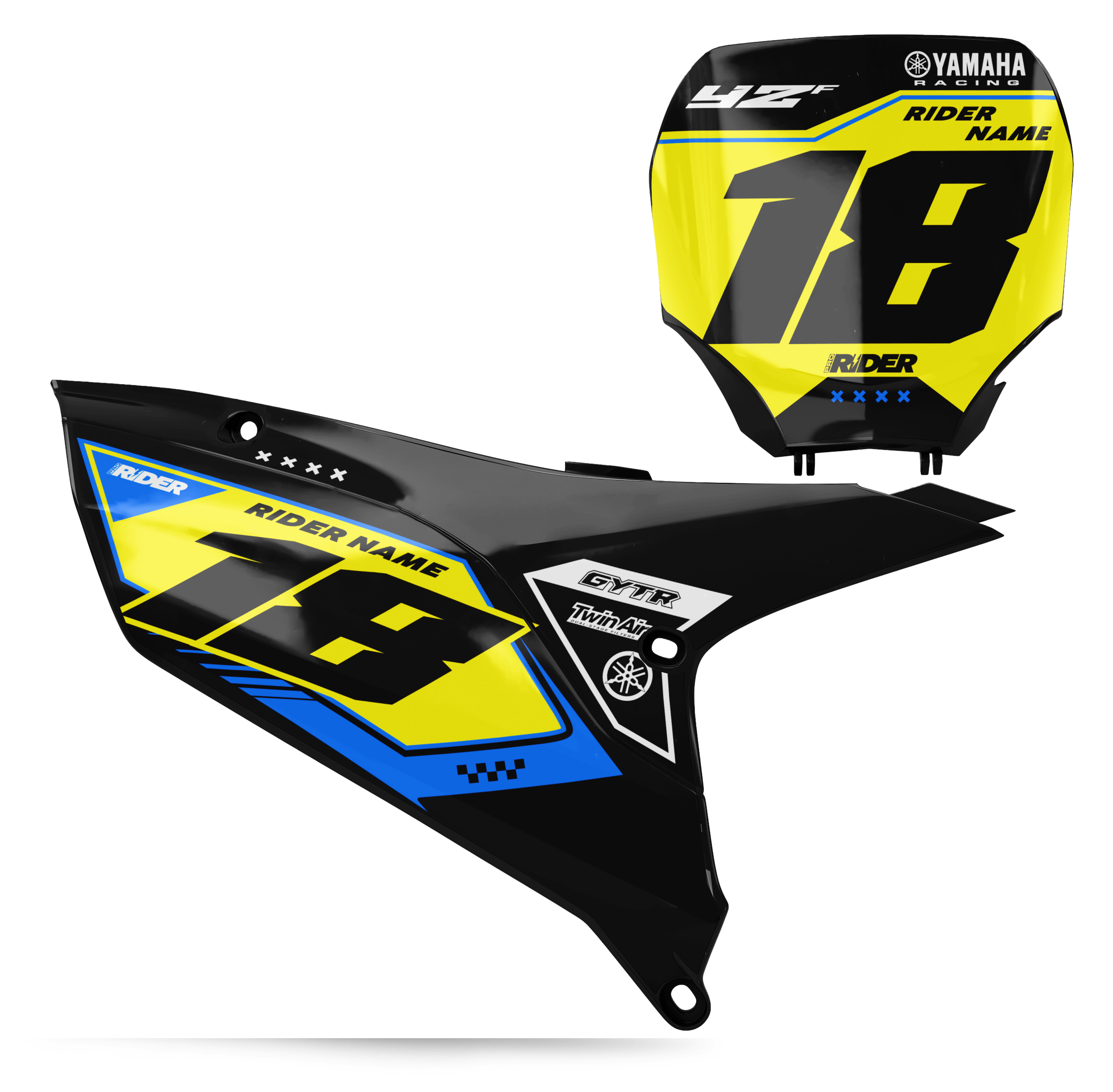 YAMAHA Custom Number Plates | SHARPER