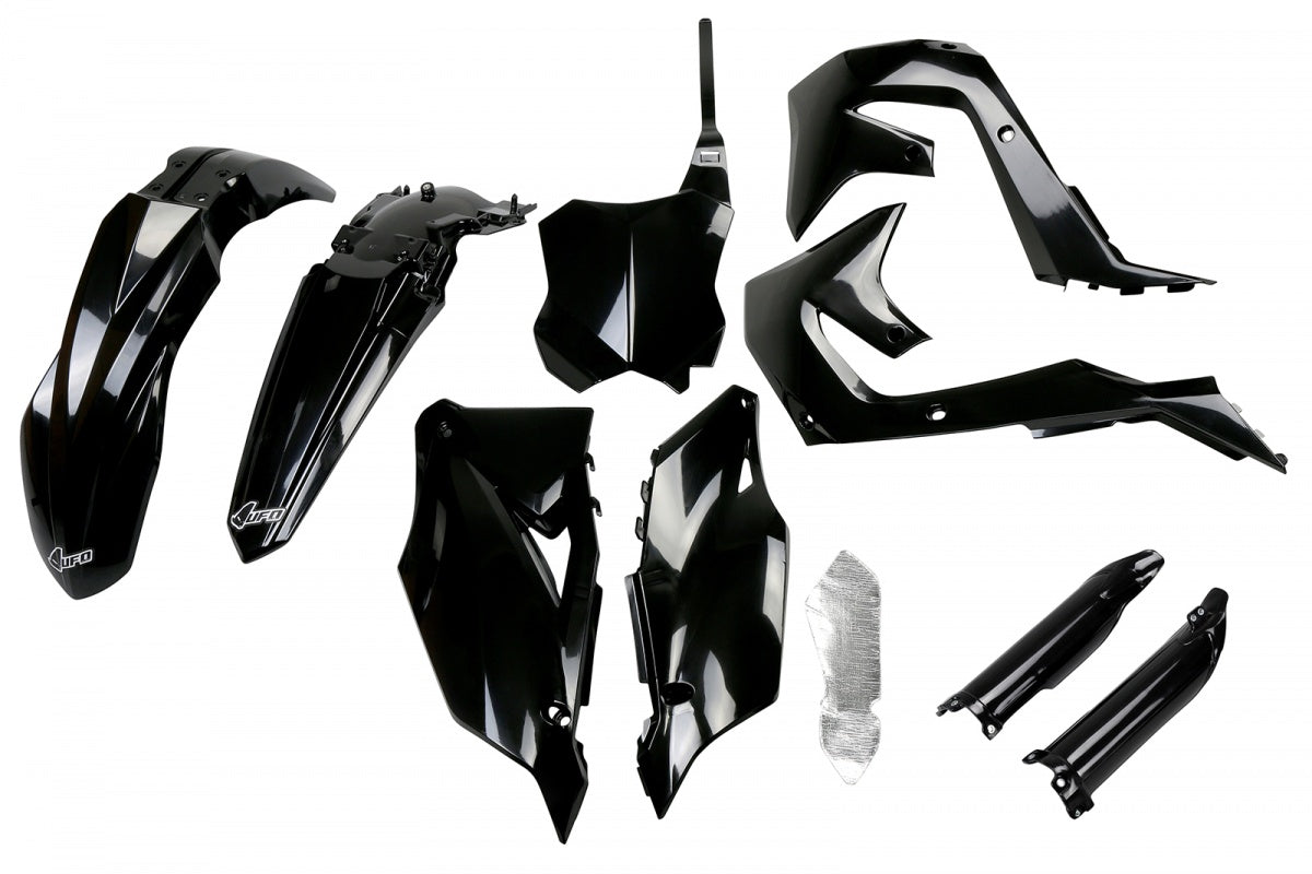 Kawasaki KX 250 450 F/X/XC Full Plastic Kit (2019-2024) | black