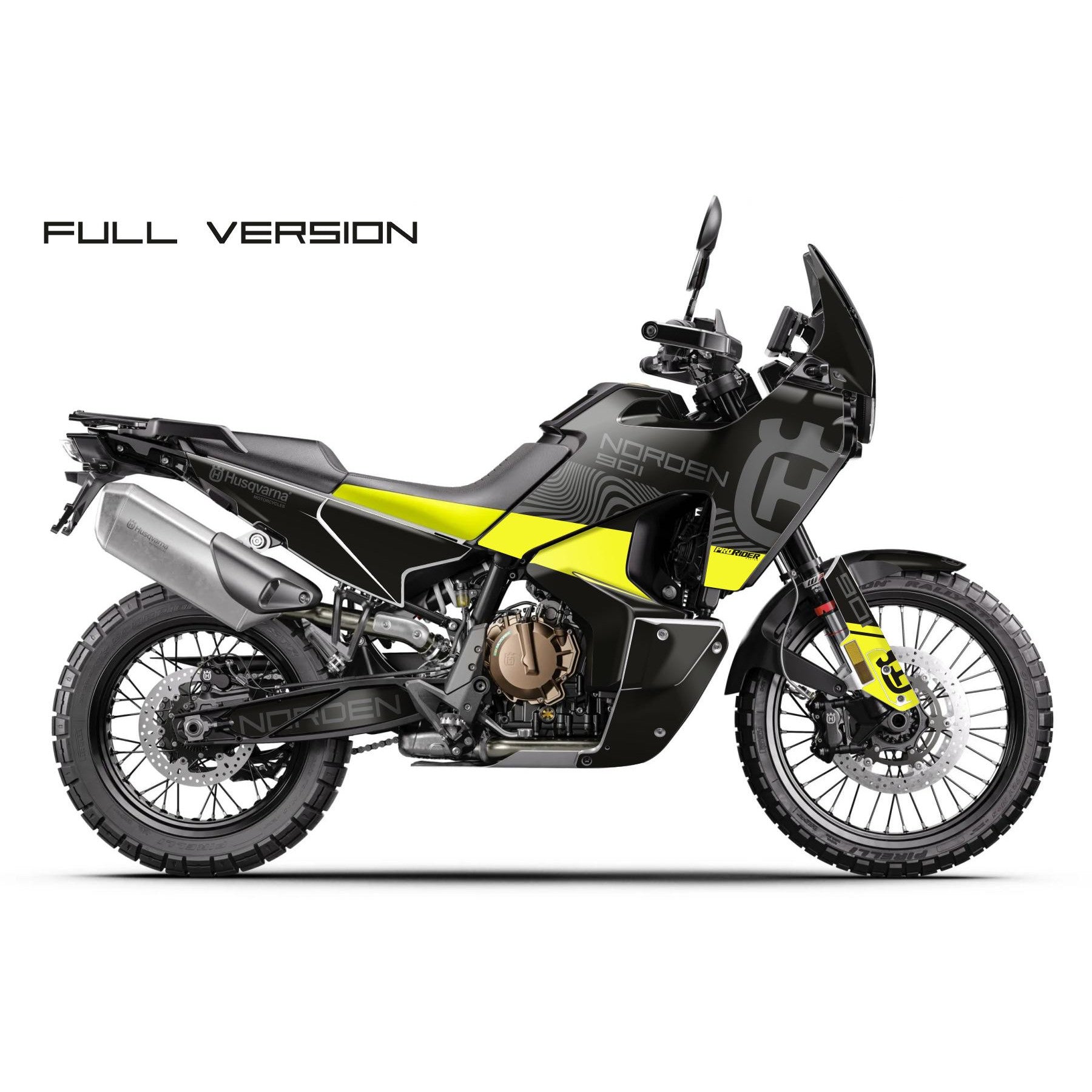 Husqvarna Norden 901 Full Graphics | Replica black