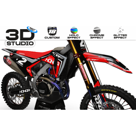 HONDA Graphics Kit RED...