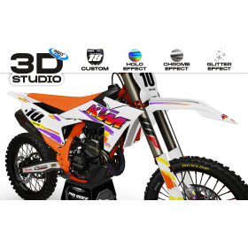 KTM Graphics old shcool - 3D
