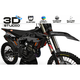 KTM Graphics Kit acerbis - 3D