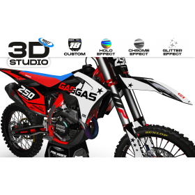 Graphics Kit GASGAS JOCKD- 3D