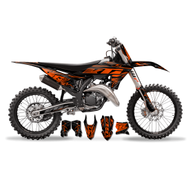 KTM Graphics ORANGE BOLD...