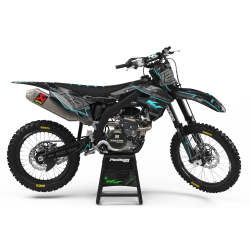 KAWASAKI Graphics Kit VERTEX TURQUOISE