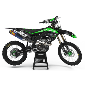 Samlet tornado føle dirt bike graphics kits kawasaki : The best kit graphics for kawasaki