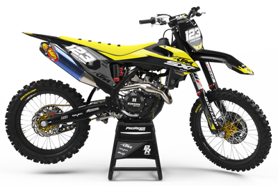 KTM Graphics Kit BUD RACING Black And Yellow