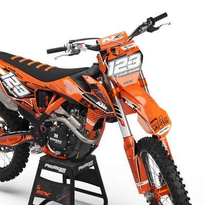 KTM Graphics Kit VERTEX Orange