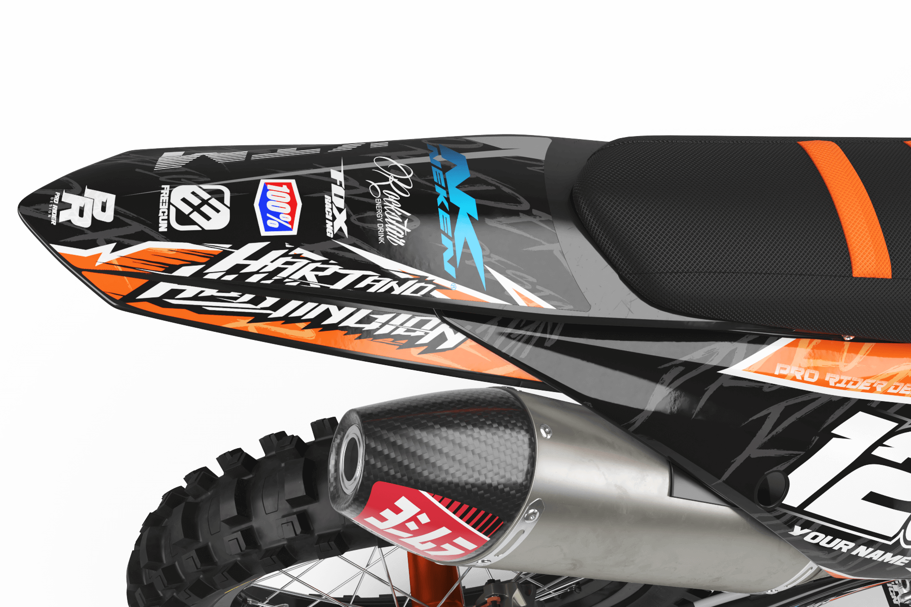 KTM Graphics Kit GO PRO HART AND HUNTINGTON