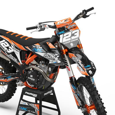 KTM Graphics Kit GO PRO HART AND HUNTINGTON