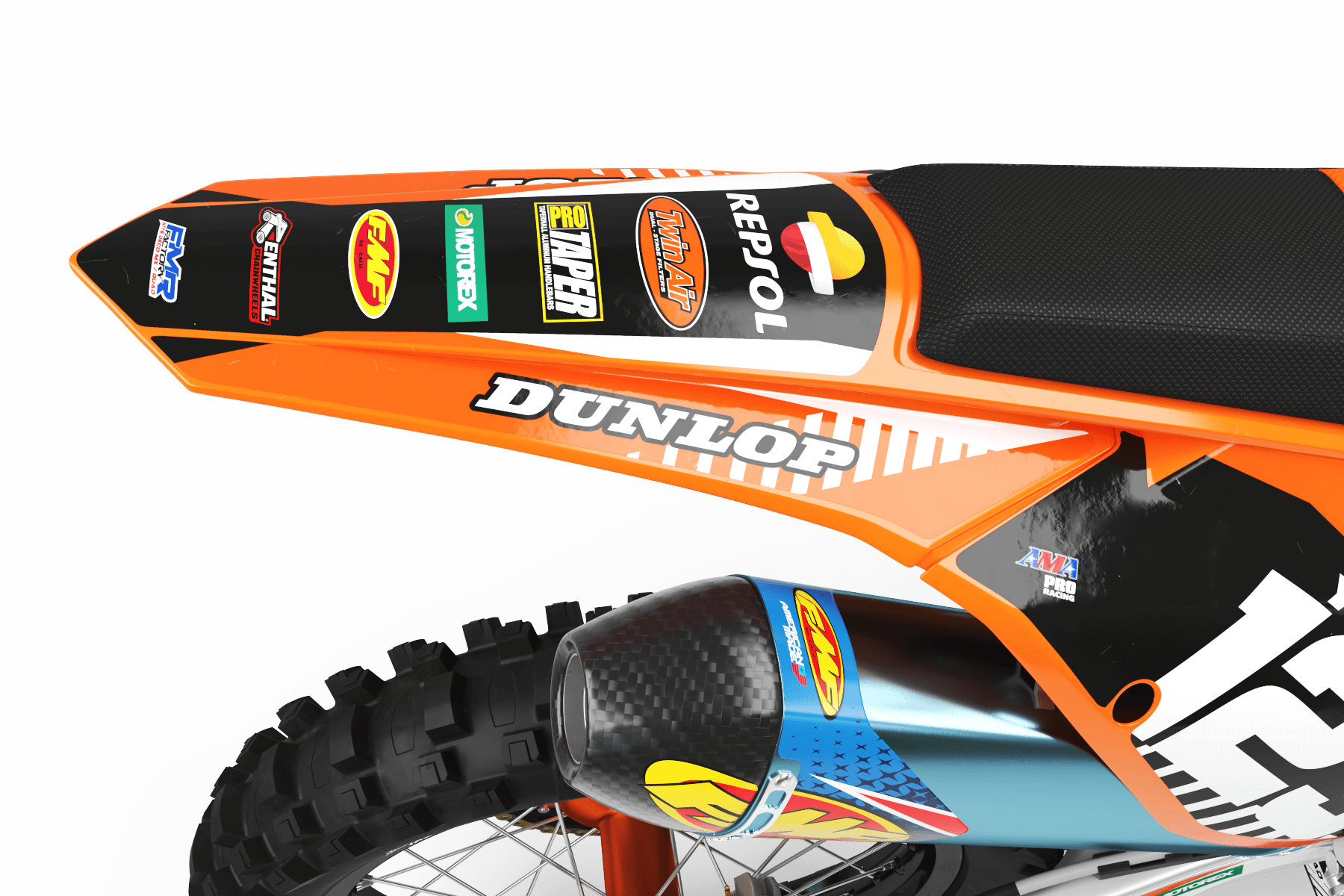 KTM Graphics Kit REPSOL : To be different from your competitors