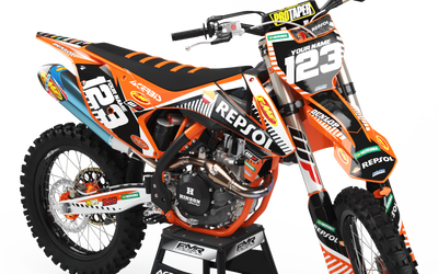 KTM Graphics Kit REPSOL : To be different from your competitors