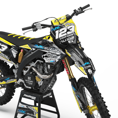 SUZUKI Graphics Kit GO PRO HART AND HUNTINGTON