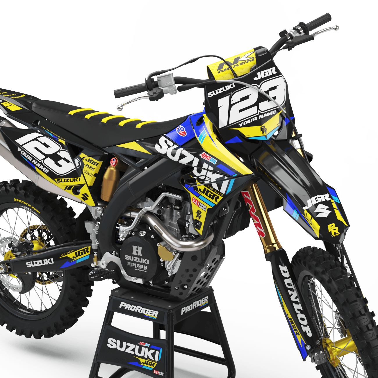 Suzuki Graphics JGR : Give style to your motocross