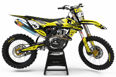 Suzuki Graphics FACTORY Neken BLACK YELLOW : Give style to your bike