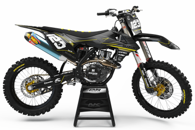Suzuki Graphics FACTORY NEKEN BLACK MATT : Give style to your bike