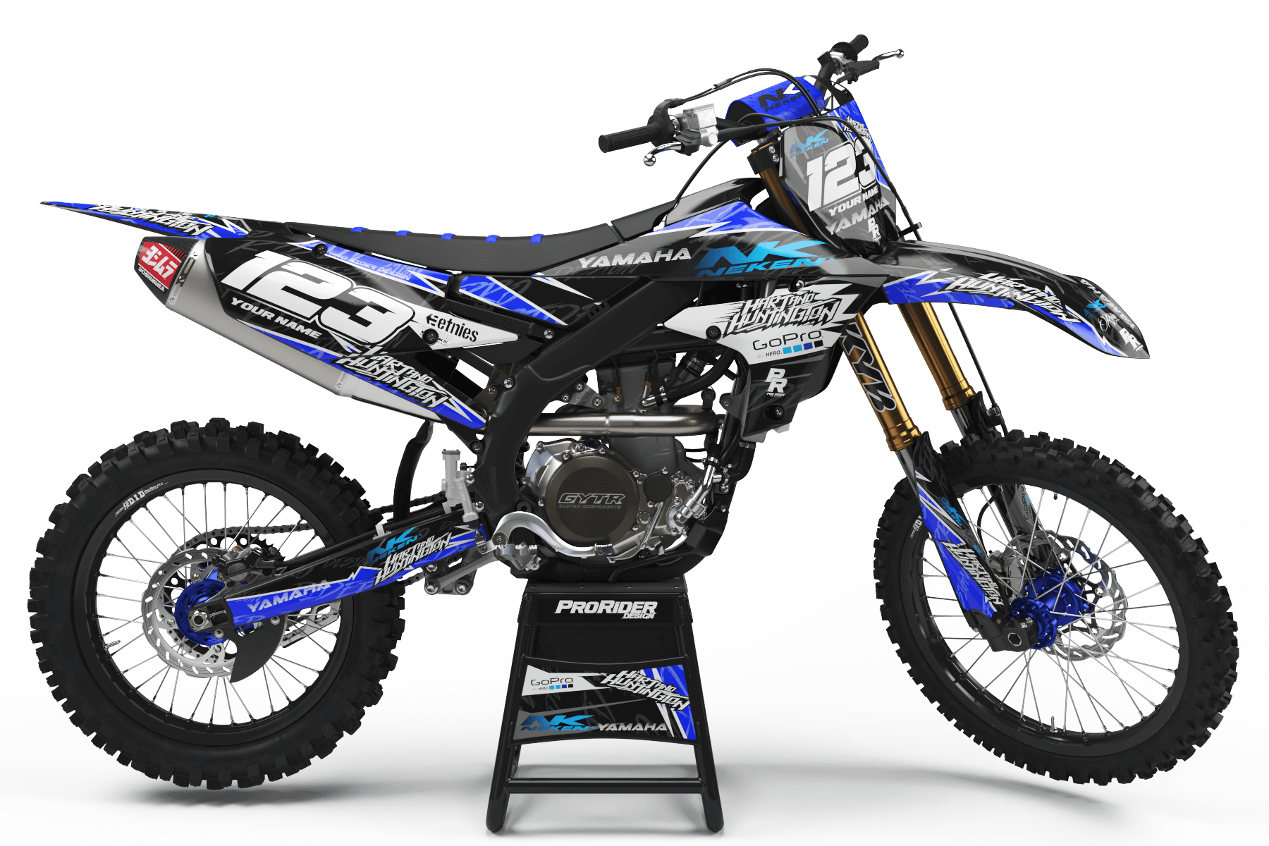 Yamaha graphics Kit : GO PRO HART AND HUNTINGTON