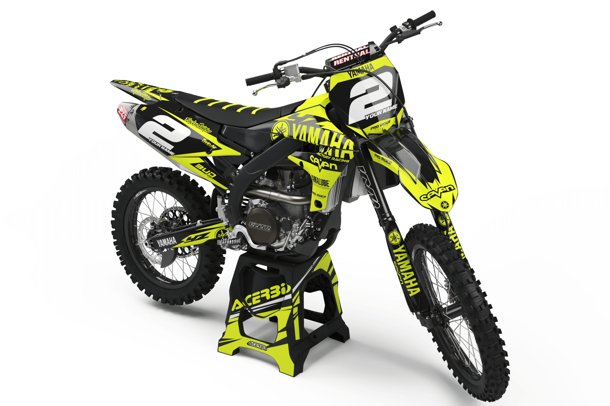 YAMAHA Graphics Kit FLUO SEVEN