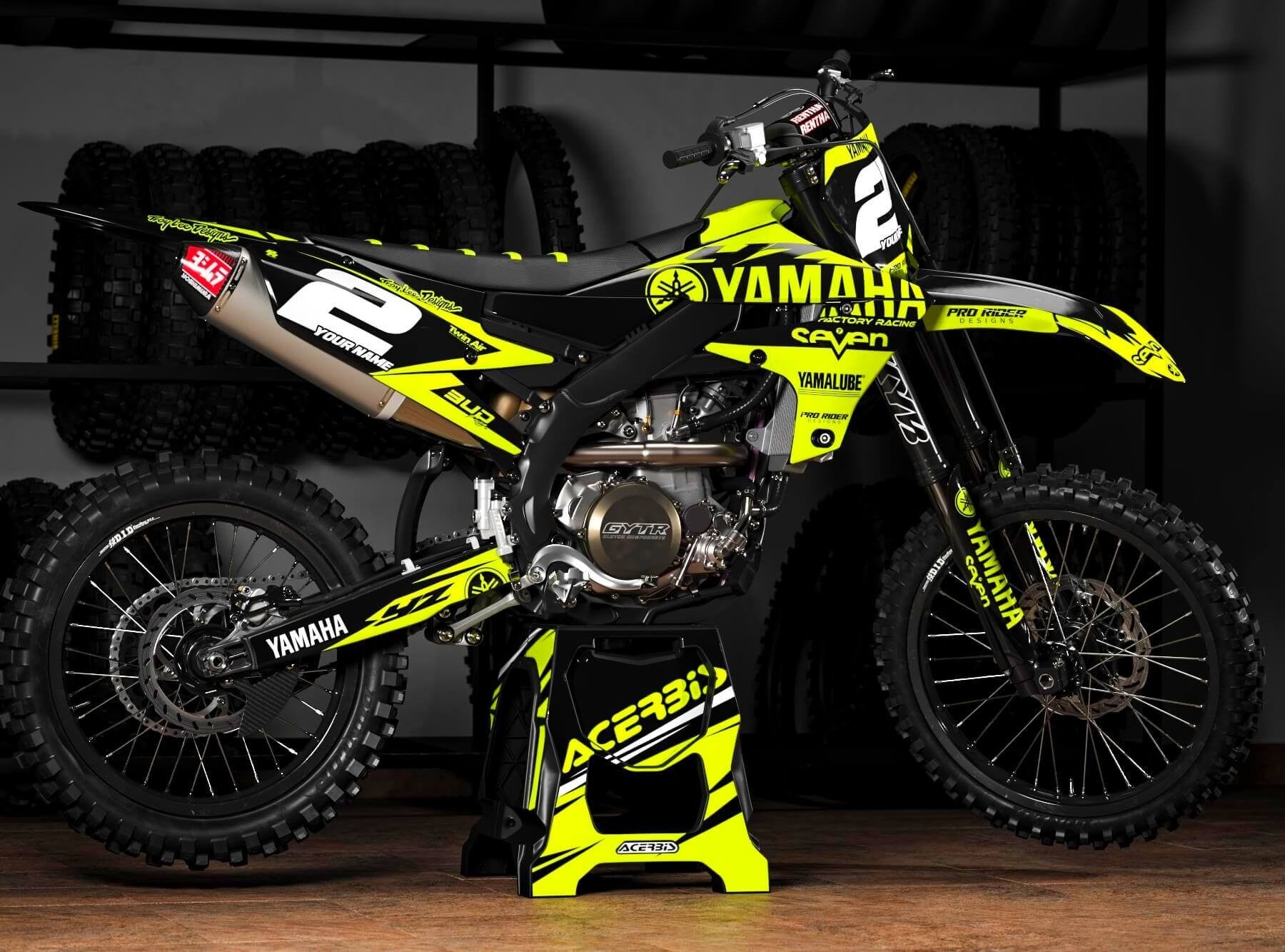 YAMAHA Graphics Kit FLUO SEVEN