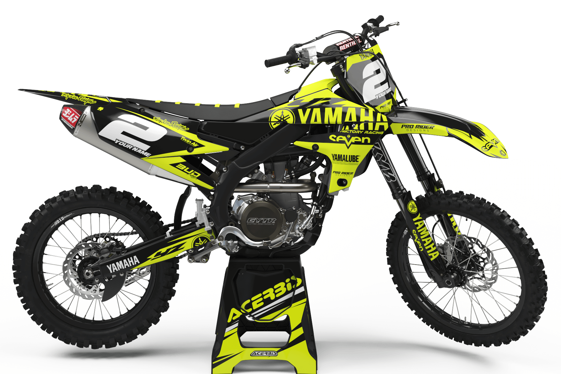 YAMAHA Graphics Kit FLUO SEVEN