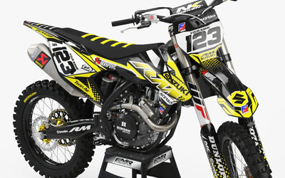 Suzuki Graphics FACTORY ENERGY YELLOW : Our best kits for Suzuki