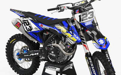 Suzuki Graphics FACTORY ENERGY BLUE YELLOW : Our best kits for Suzuki