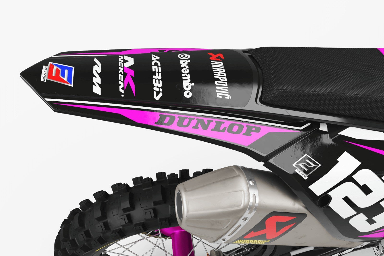 Suzuki Graphics FACTORY ENERGY PINK : Our best kits for Suzuki
