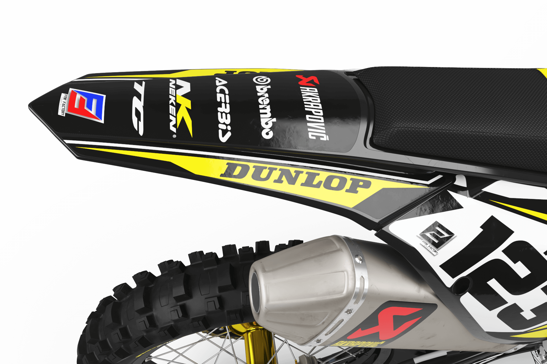Husqvarna Graphics FACTORY ENERGY YELLOW : Stand out from your competitors