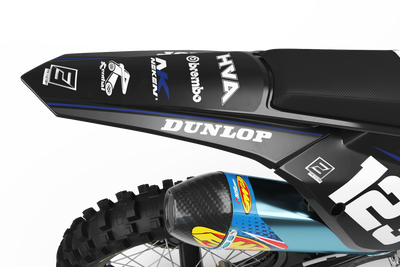 Husqvarna Graphics FACTORY NEKEN BLACK MATT : Adapt to your husqvarna