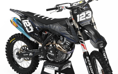 Husqvarna Graphics FACTORY NEKEN BLACK MATT : Adapt to your husqvarna