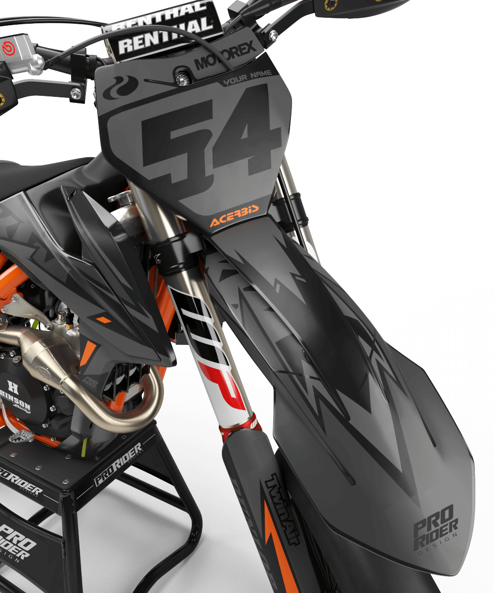 KTM Graphics Kit acerbis matte finish