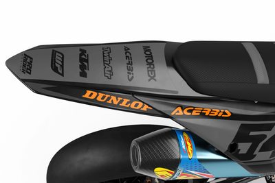 KTM Graphics Kit acerbis matte finish