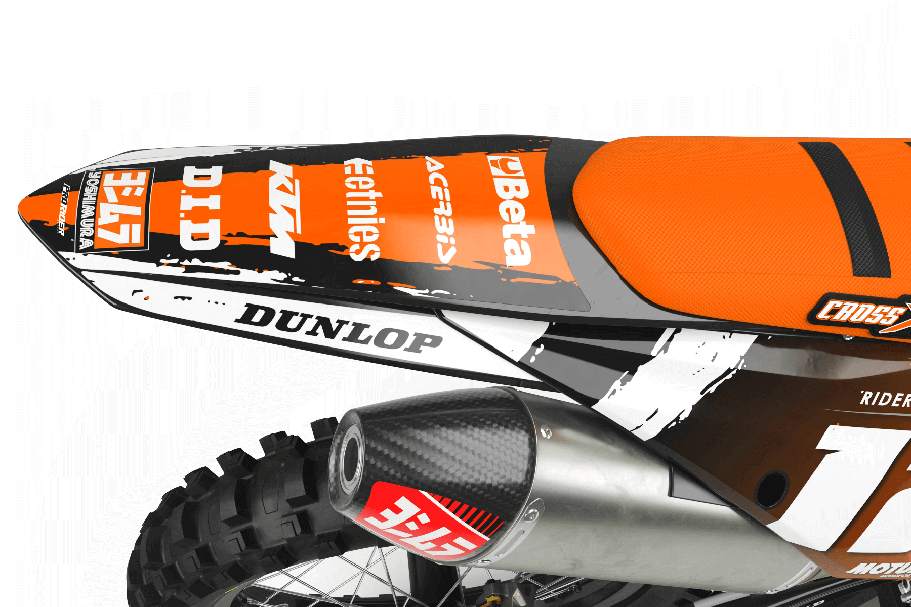 KTM Graphics Kit DIRT RIDER