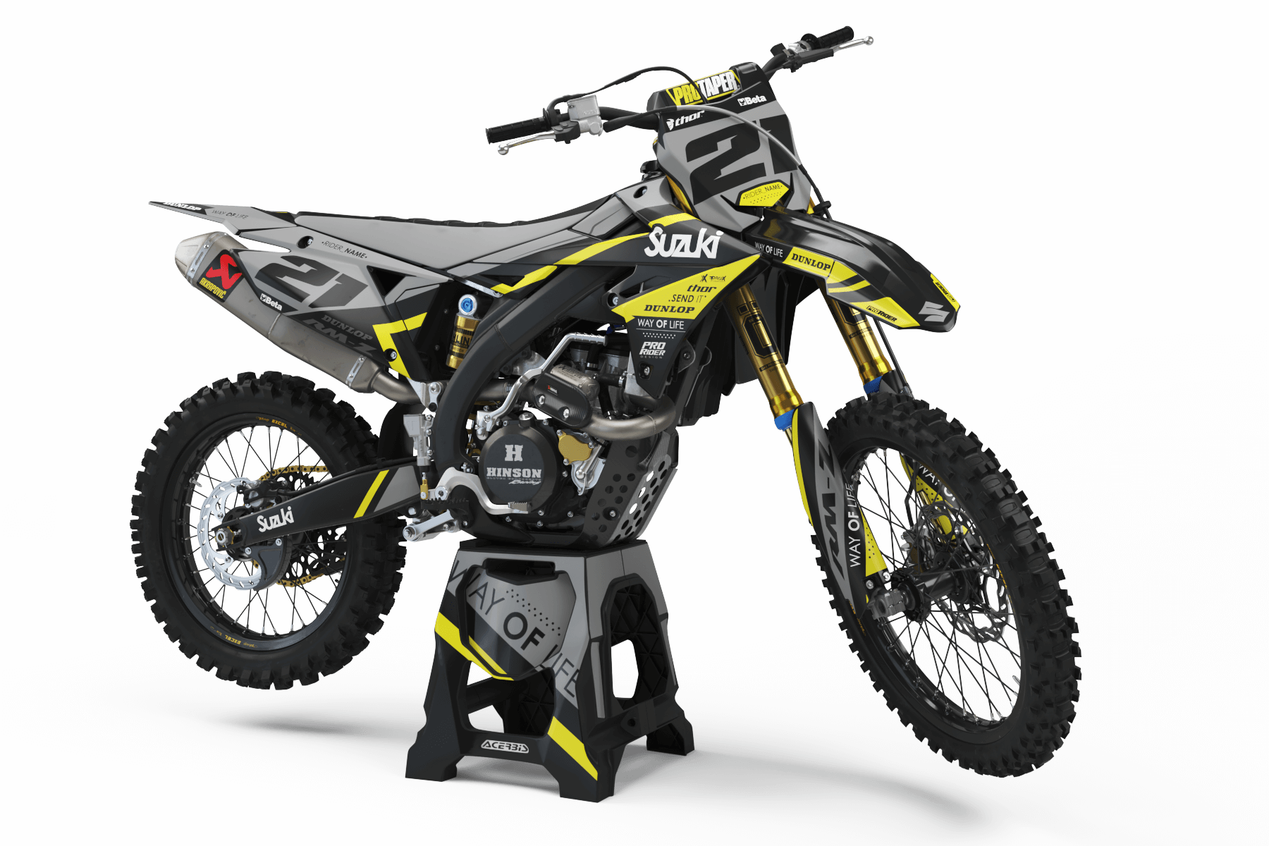 SUZUKI Graphics kit WAY OF LIFE