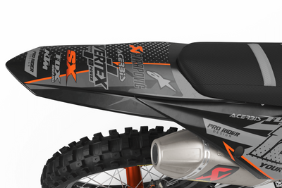 KTM Graphics Kit VERTEX Black And Orange