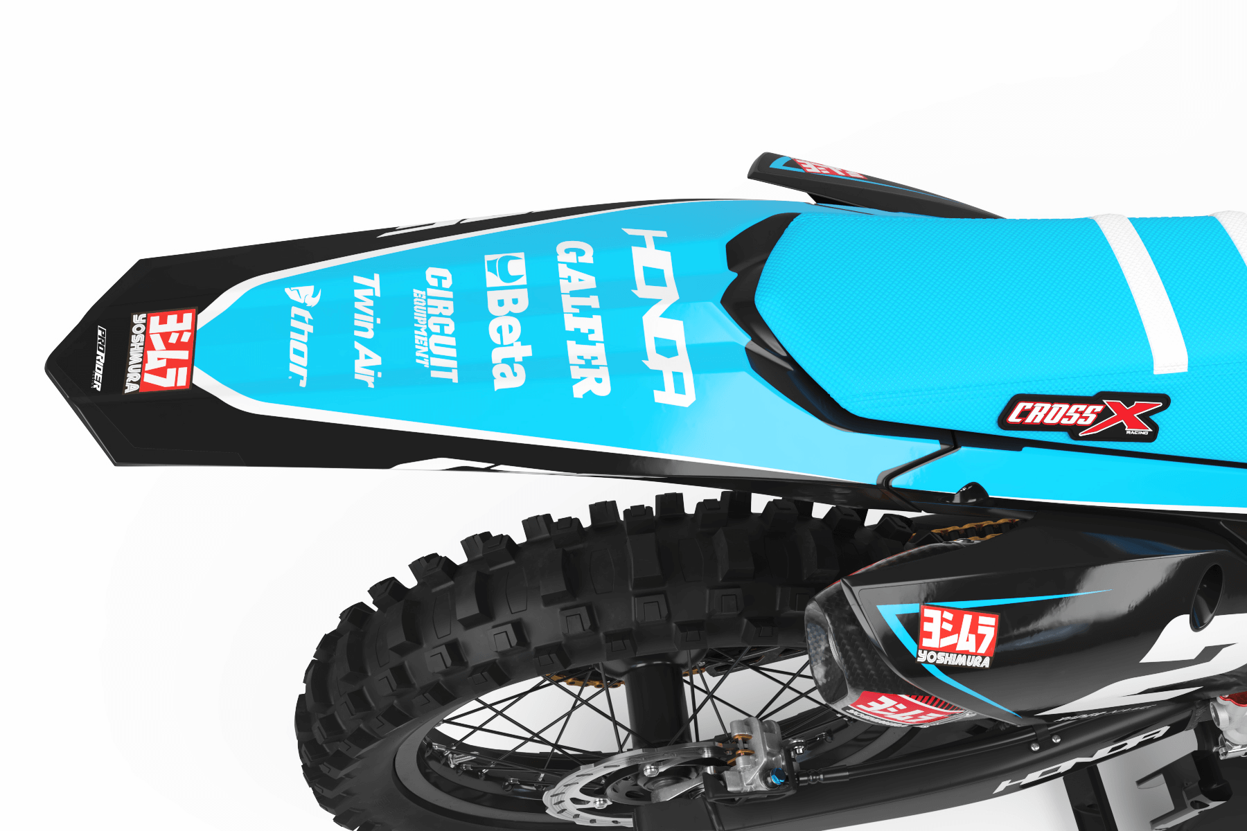 HONDA Graphics Kit BLUE STAR
