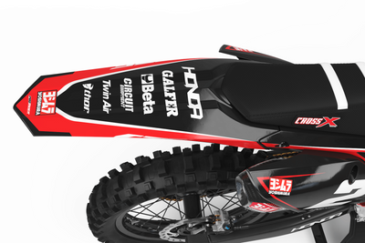 HONDA Graphics Kit RED FRAME