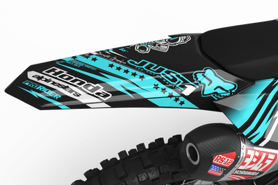 HONDA Graphics Kit JUST1 TEAL