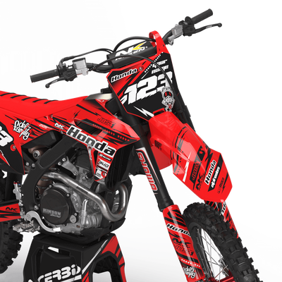 HONDA Graphics Kit JUST1 RED