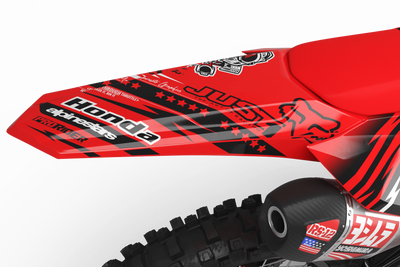 HONDA Graphics Kit JUST1 RED