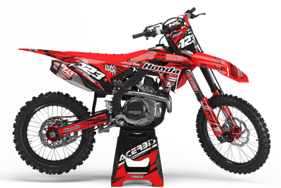HONDA Graphics Kit JUST1 RED