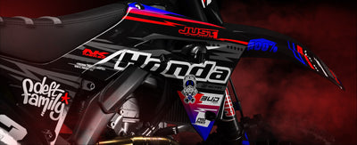 HONDA Graphics Kit JUST1 BLACK